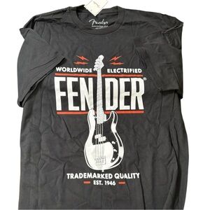 Fender P Bass Graphic T-Shirt - Size Large